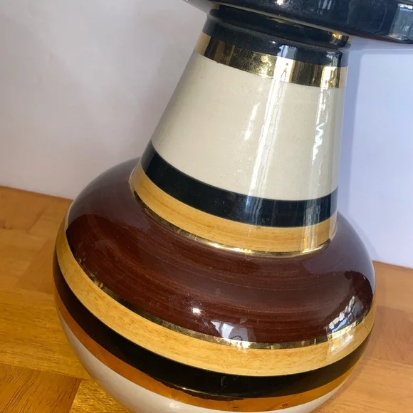 Vintage Gorgeous Bitossi Italy Ceramic Vase Aldo Londi For Rosenthal Netter